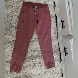 Figs Dusty Rose pants